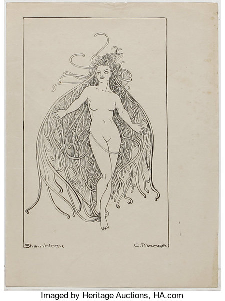 Shambleau original art