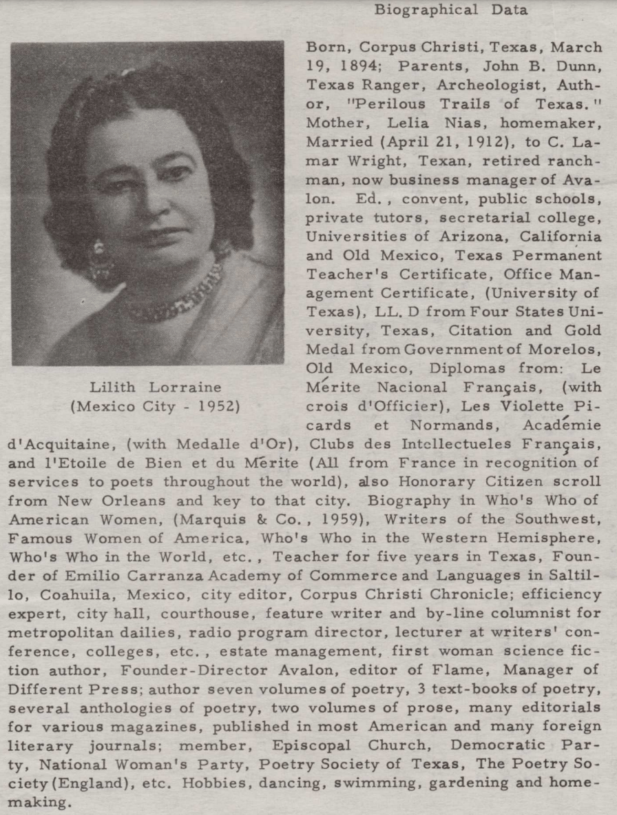 Lorraine bio