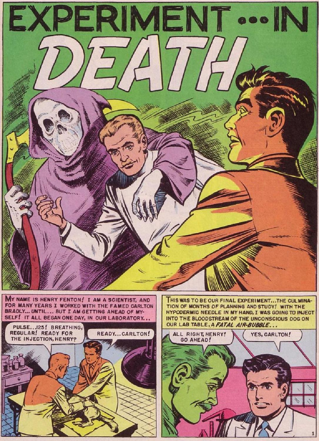 Pre-Code Lovecraftian Horror Comics – Deep Cuts in a Lovecraftian Vein